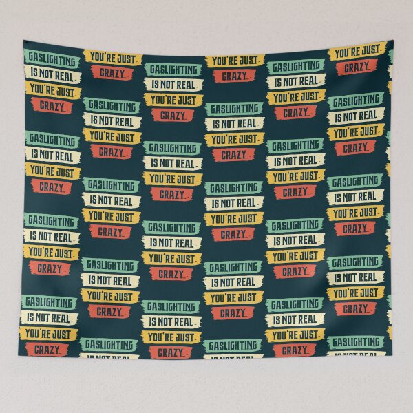 Item preview, Gaslighting Isn't Real - Gaslighting Awareness designed and sold by jossfiew.