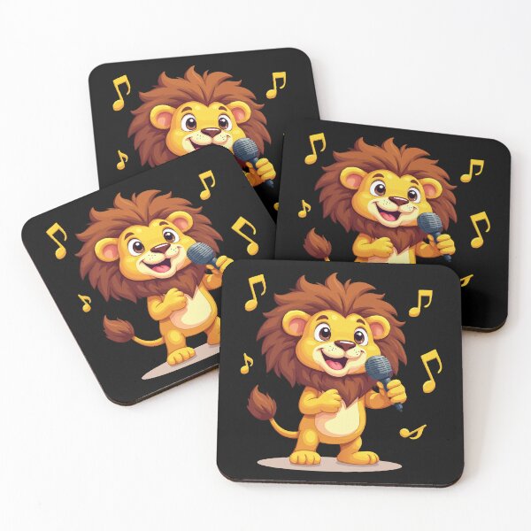 Item preview, Singing Lion – King of the Animals with Microphone designed and sold by Hans-Design.