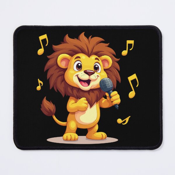 Item preview, Singing Lion – King of the Animals with Microphone designed and sold by Hans-Design.