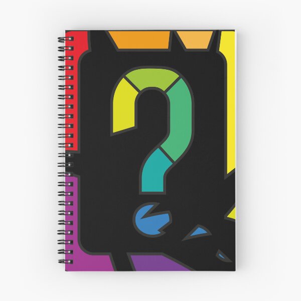 Item preview, Colorful segmented question mark breaking designed and sold by ZorianArt.