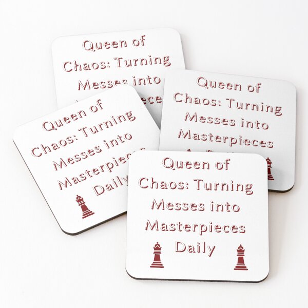 Item preview, Queen of Chaos - 1 Motivational Tee designed and sold by Moyeri.