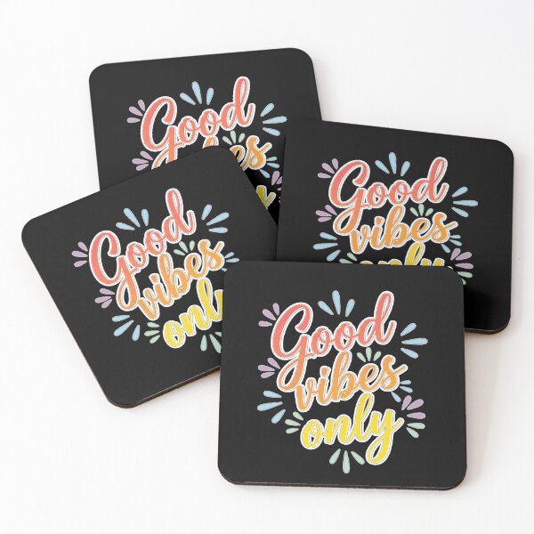 Item preview, Good Vibes Only Calligraphy designed and sold by Owcomm.