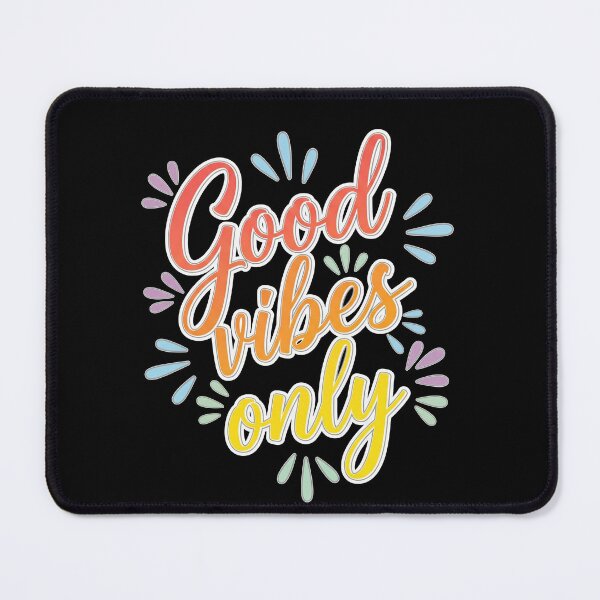 Item preview, Good Vibes Only Calligraphy designed and sold by Owcomm.