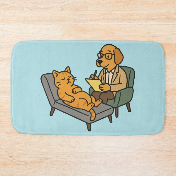 Item preview, And How Did That Make You Meow | Cat Therapy Session designed and sold by SillyPawsStudio.
