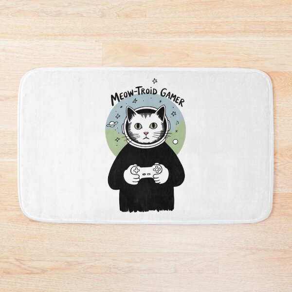 Item preview, Meow-troid Gamer designed and sold by SignumShop.
