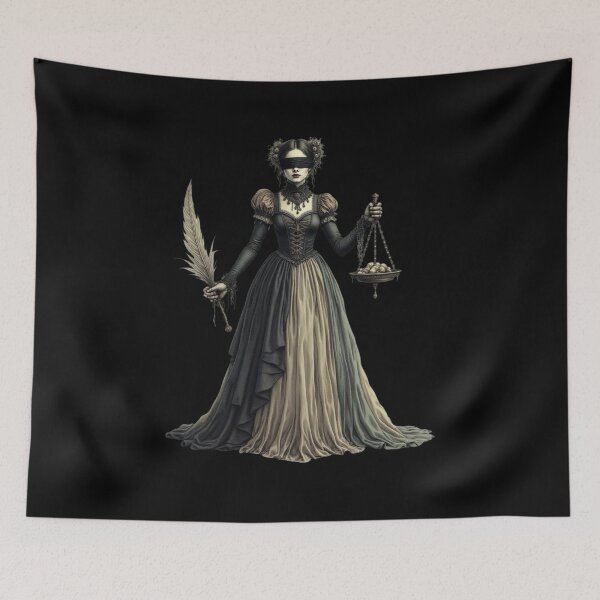 Item preview, The Blind Lady of Judgment designed and sold by kookyswardobe.