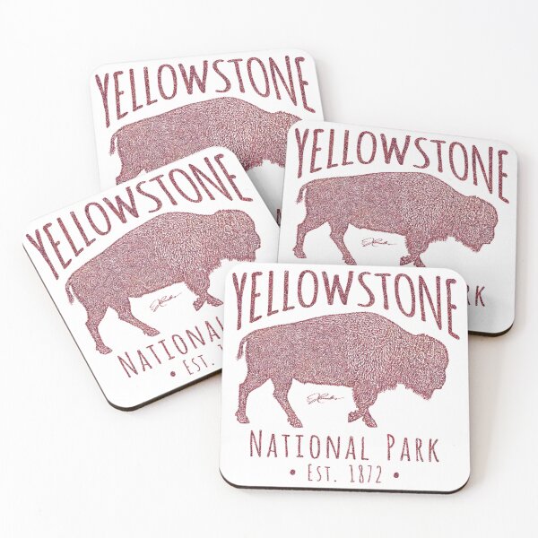 Item preview, JCombs Yellowstone National Park Walking Bison designed and sold by vetonisodap.
