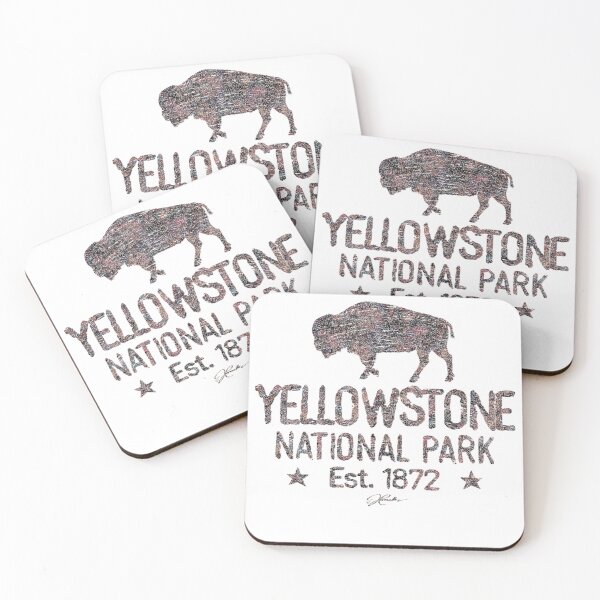 Item preview, JCombs Yellowstone National Park Walking Bison designed and sold by vetonisodap.