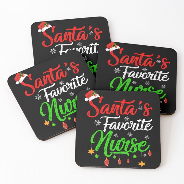Item preview, Funny Xmas Santa's Favorite Nurse Christmas designed and sold by vetonisodap.