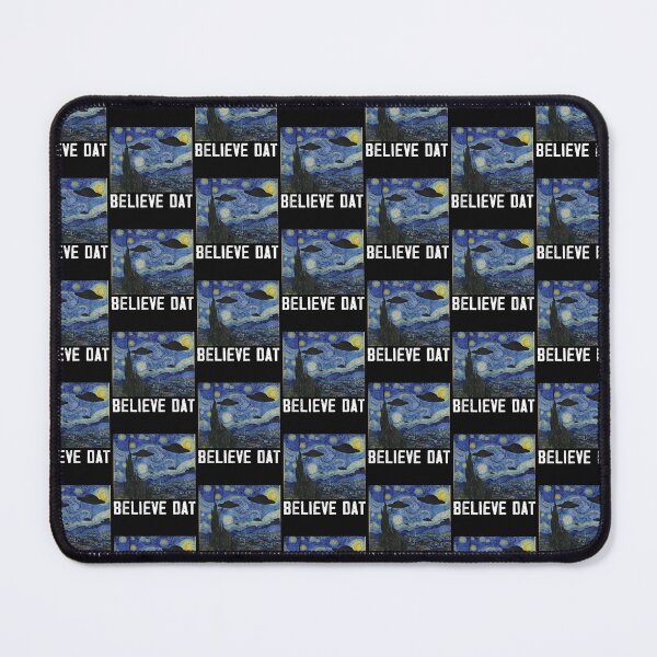 Item preview, Believe Dat UFO Aliens Dat Alien Abduction Starry Night designed and sold by NildaVerna.