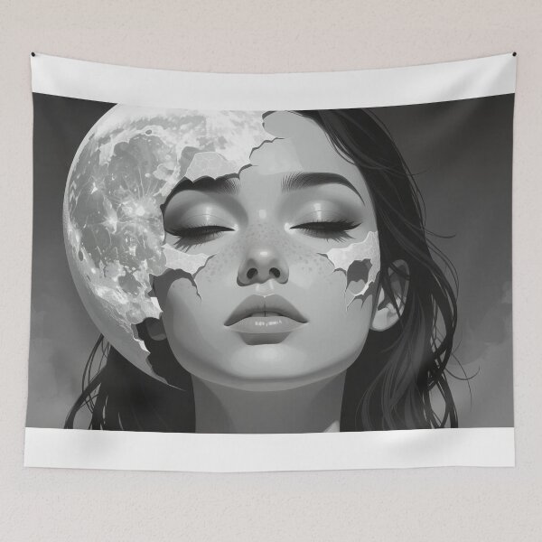 Item preview, Lunar Portrait designed and sold by xArchGoDx.