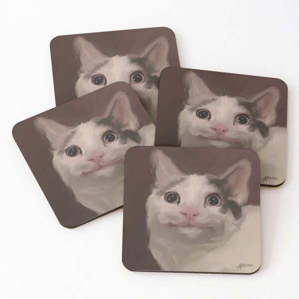 Item preview, Meme Beluga Cat designed and sold by akerber.