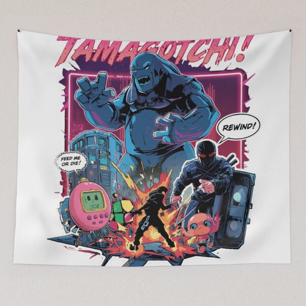 Item preview, Tamagotchi Attack! designed and sold by Pixelogia.