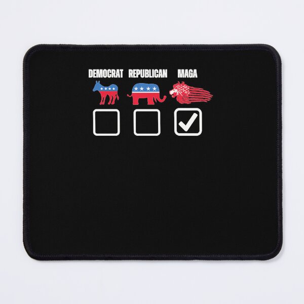 Item preview, Democrat Republican Maga Political Party Affiliation Checkbox designed and sold by GiacomoNickhh.