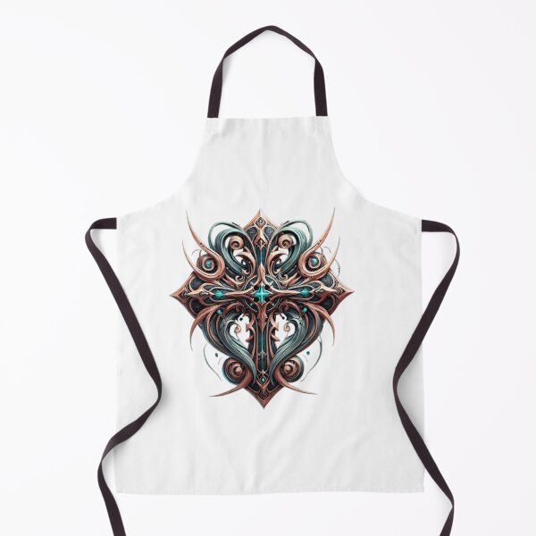 Item preview, Mystic Ornamental Cross – Fantasy Tribal Sacred Design designed and sold by CelticSoulShop.
