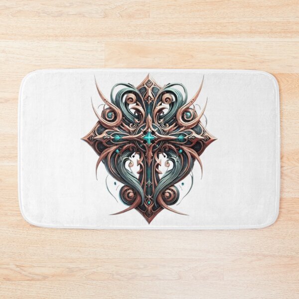 Item preview, Mystic Ornamental Cross – Fantasy Tribal Sacred Design designed and sold by CelticSoulShop.