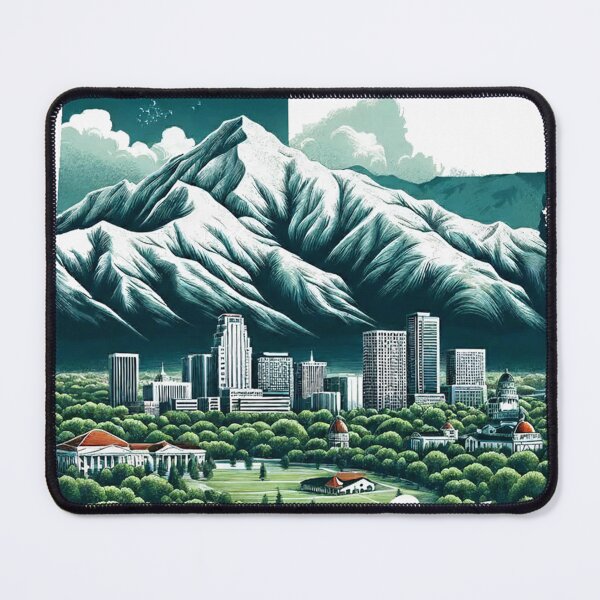 Item preview, Salt Lake Utah - Travel Art designed and sold by clintang.