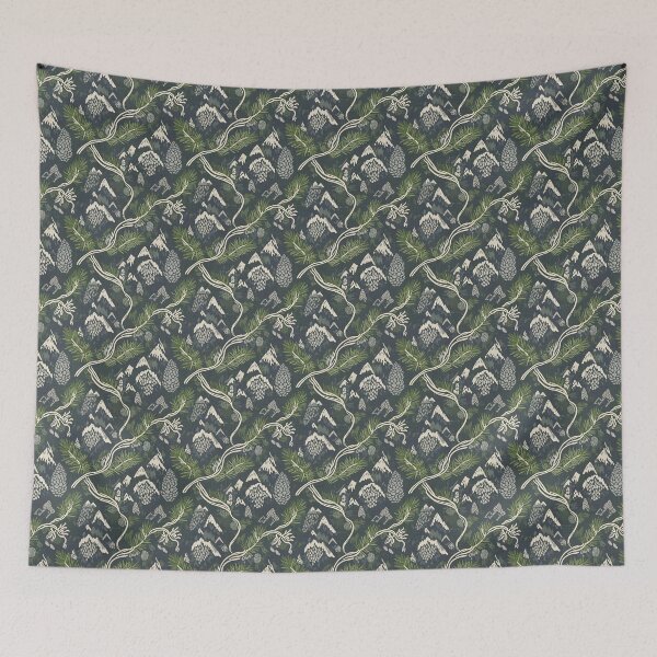 Item preview, Rustic Forest Mountain Pine Pattern designed and sold by RGShirtWorks.