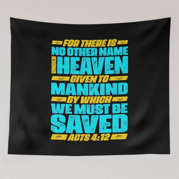 Item preview, Acts 4:12 Only Jesus Saves designed and sold by plushism.