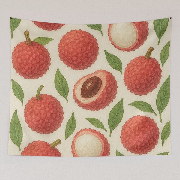 Item preview, Aromatic lychee watercolor pattern textured paper designed and sold by cutsypatterns.