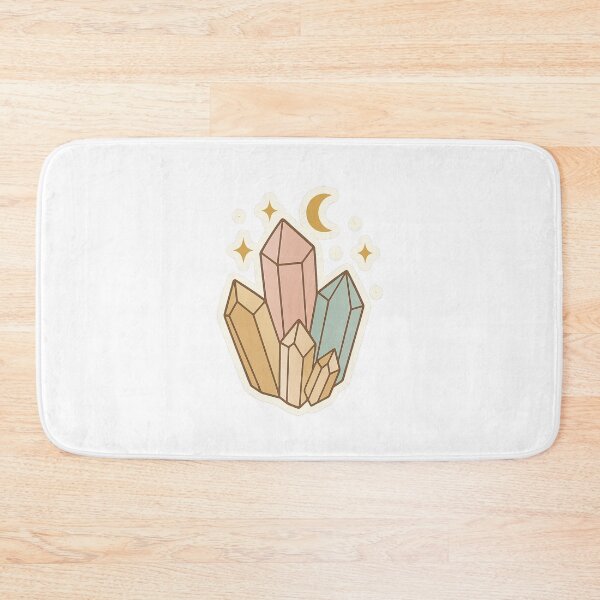 Item preview, Boho Crystal Cluster – Mystical Sticker designed and sold by SoftWavesStudio.