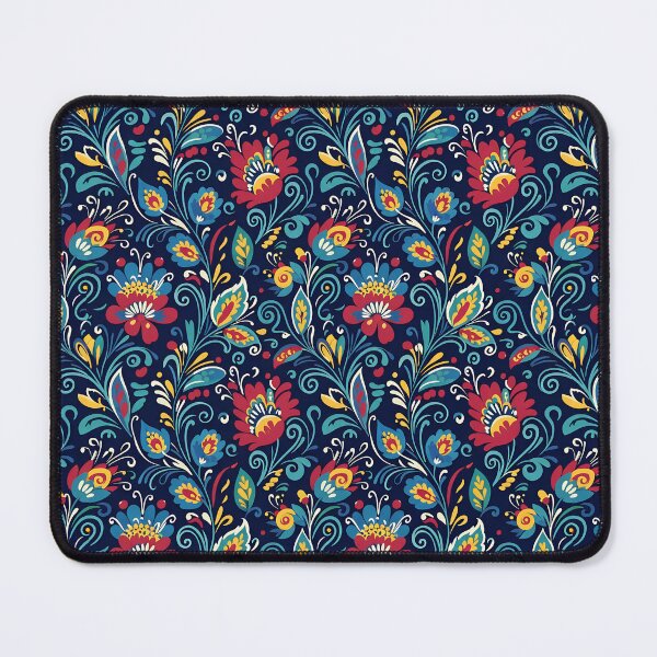 Item preview, Seamless Folk Art Floral Pattern designed and sold by ML-Media.