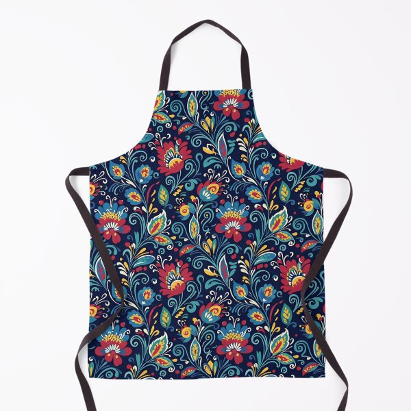 Item preview, Seamless Folk Art Floral Pattern designed and sold by RGShirtWorks.