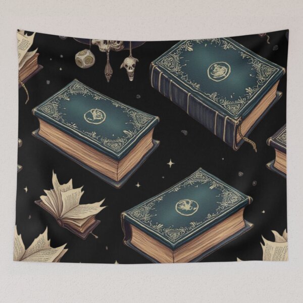 Item preview, The Library of Forbidden Tomes designed and sold by kookyswardobe.