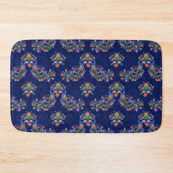 Item preview, Colorful Peacock Seamless Pattern designed and sold by ML-Media.
