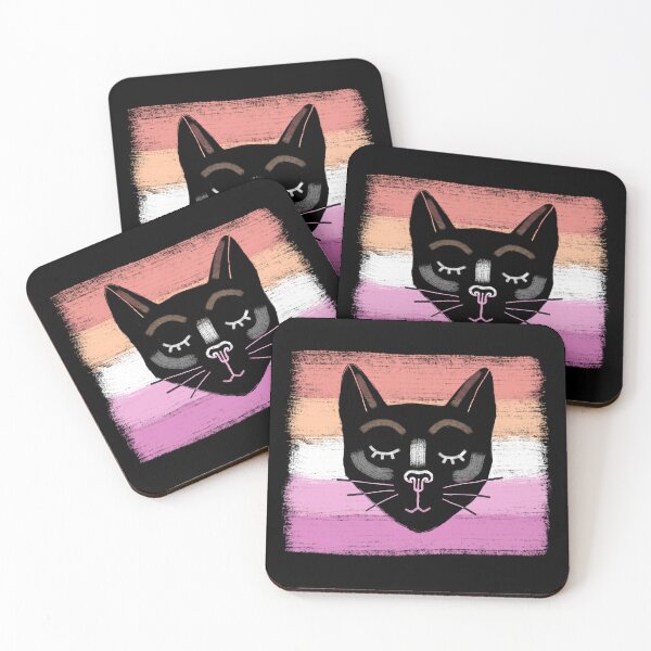 Item preview, Lesbian Pride Cat designed and sold by alczar.