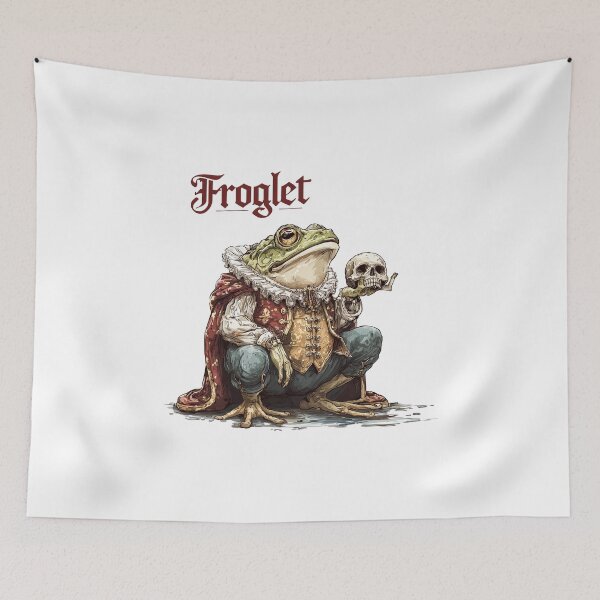 Item preview, Froglet Shakespearean Frog designed and sold by hamishby.