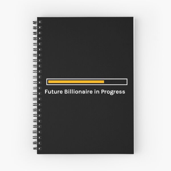 Item preview, Future Billionaire in Progress Loading Bar, Motivational Wealth & Success Design designed and sold by Ani-24.