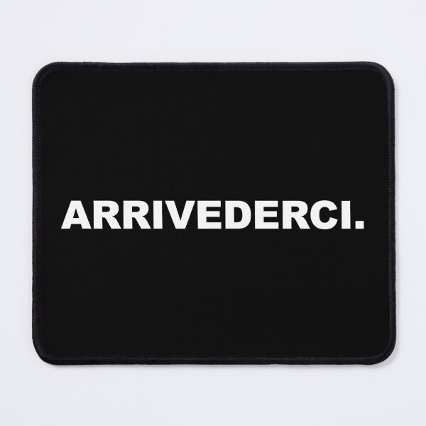 Item preview, ARRIVEDERCI. - Minimalist Typography Design designed and sold by CurlyDude.