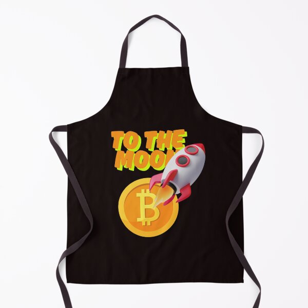 Item preview, BITCOIN ON THE MOON CARTOON designed and sold by infinitearte.