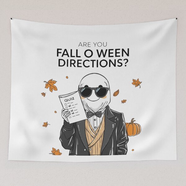 Item preview, Halloween Teacher Ghost Quiz – Funny Fall Pun designed and sold by jelonkaa.