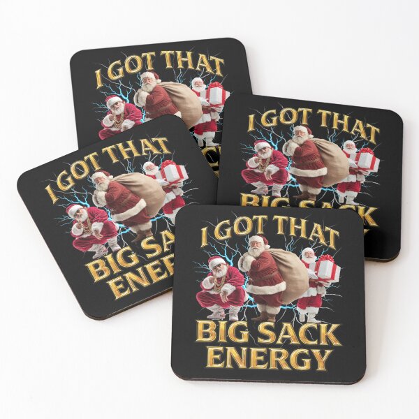 Item preview, Embarrassing Christmas Santa Big Sack Energy designed and sold by RockFireMerch.