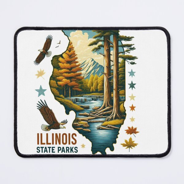Item preview, Illinois State Parks Explorer designed and sold by clintang.