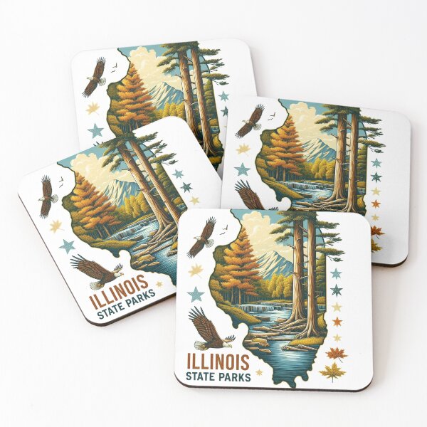 Item preview, Illinois State Parks Explorer designed and sold by clintang.
