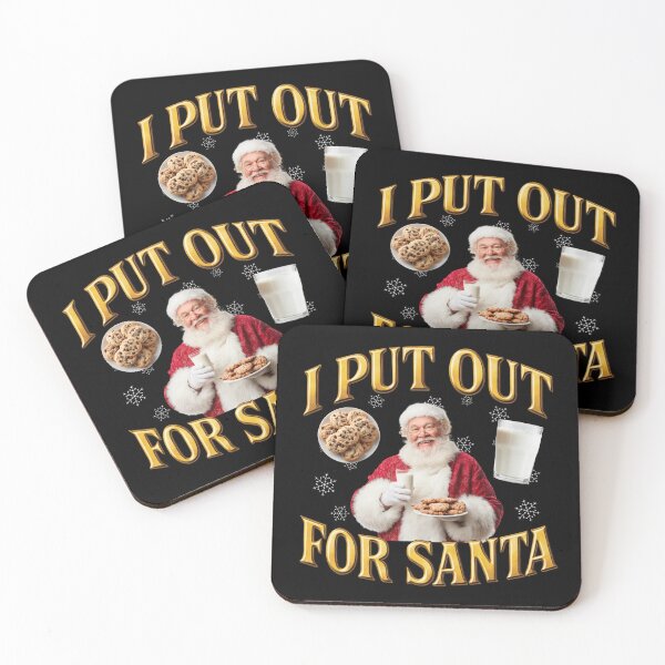 Item preview, I Put Out For Santa Rude Christmas Innuendo designed and sold by RockFireMerch.