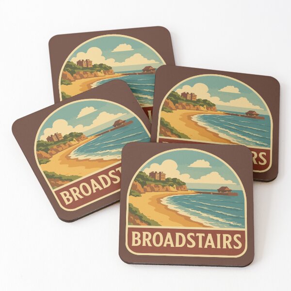 Item preview, Broadstairs Travel Souvenir Sticker designed and sold by rogue-design.