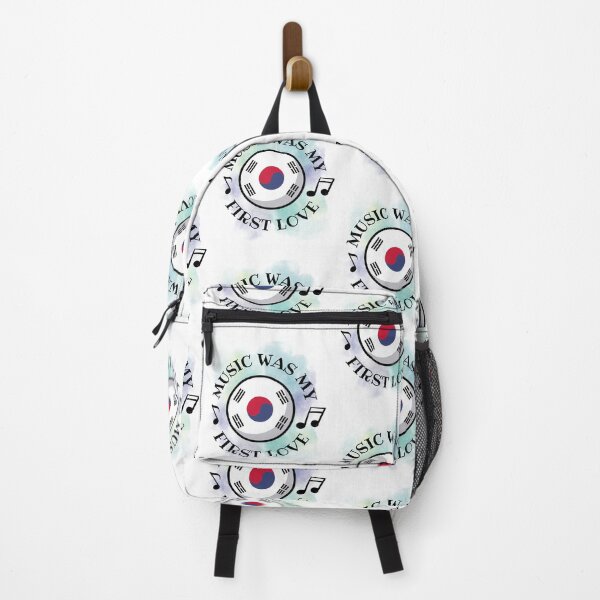 Item preview, Music was my first love - Korea kpop, green background designed and sold by LiskoDesign.