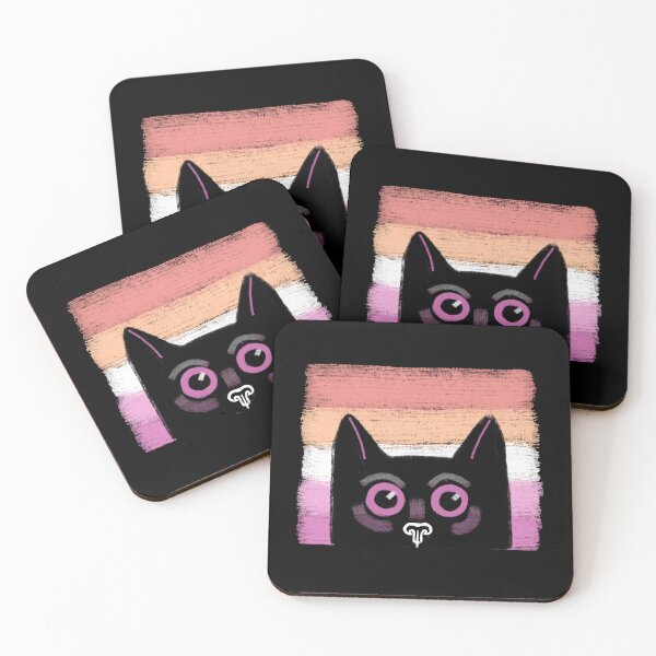 Item preview, Lesbian Pride Cat designed and sold by alczar.
