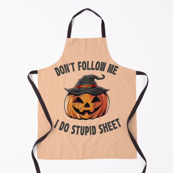 Item preview, Don't Follow Me, I Do Stupid Sheet designed and sold by 87-Aesthetics.