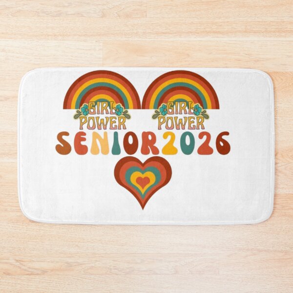 Item preview, Senior 2026 Retro Girl Power designed and sold by Ditstyle.