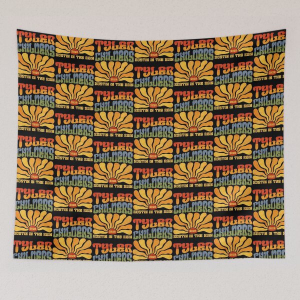 Item preview, Tyler Childers 2023 Cream Color Groovy Retro designed and sold by Refikadan.