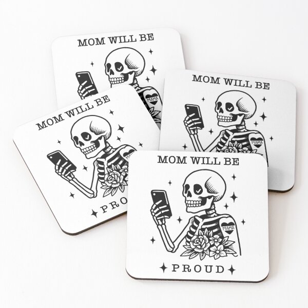 Item preview, Mom will be proud Tattoo Skeleton Design designed and sold by SugarNoir.