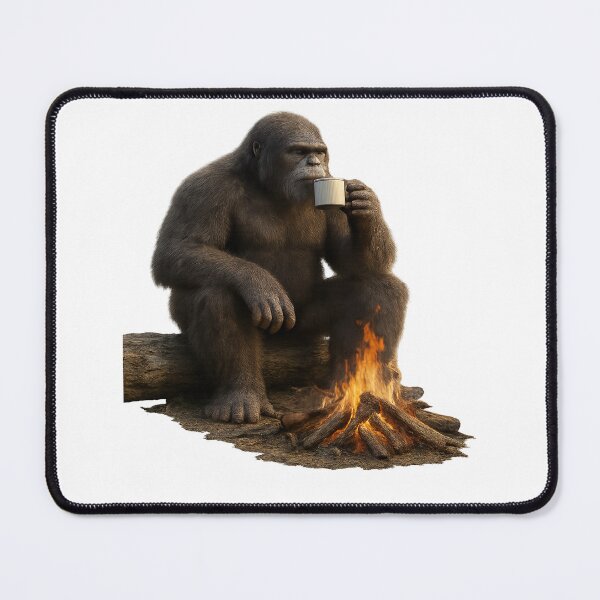 Item preview, Bigfoot coffee contemplation designed and sold by OsscaShop.