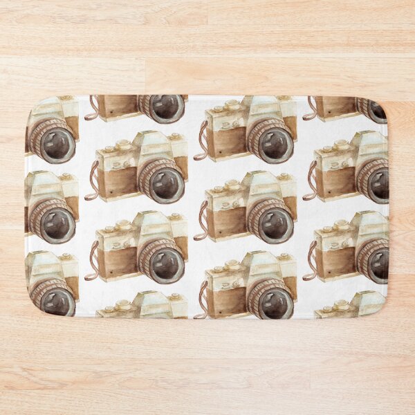 Item preview, Vintage Camera Watercolor designed and sold by AlisaArtDecor.
