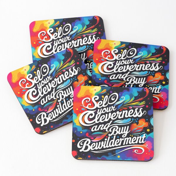 Item preview, Sell your cleverness and buy bewilderment 8 designed and sold by Tom-Johnson.