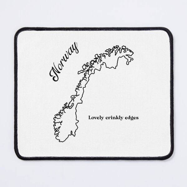Item preview, Norway Lovely Crinkly Edges designed and sold by MisterMessy.